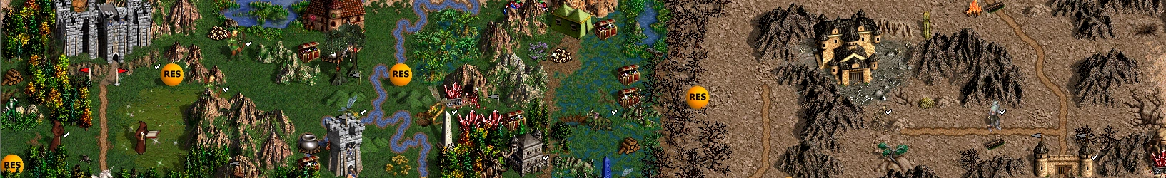 Баннер карты от Garbalo для Heroes of Might and Magic 3: Одиночный остров